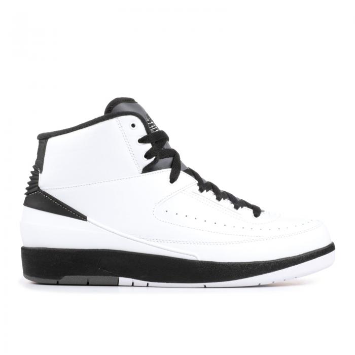 【 AIR JORDAN JORDAN 2 RETRO 'WING IT' / WHITE BLACK DARK GREY 】 ナイキ 白色 ホワイト 黒色 ブラック 灰色 グレー エアジョーダン スニーカー メンズ