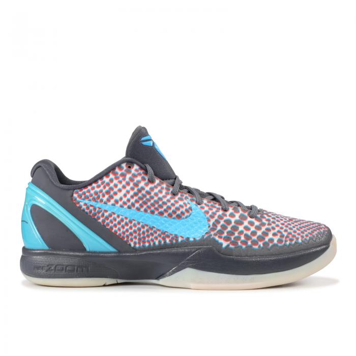 【 NIKE ZOOM KOBE 6 'ALL-STAR - 3D HOLLYWOOD' / DARK GREY CHLRN BLUE DRNG RD 】 ズーム コービー 灰色 グレー 青色 ブルー 'ALLSTAR スニーカー メンズ ナイキ|スニケス