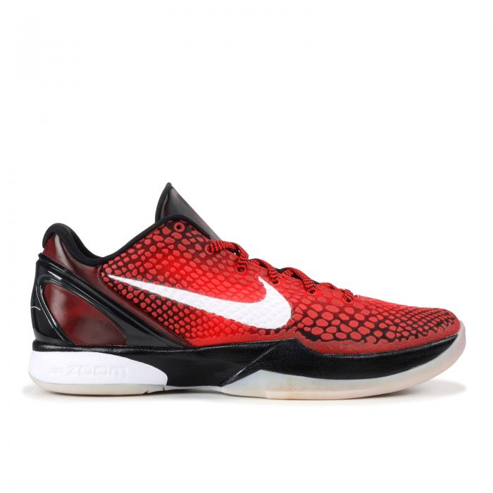 【 NIKE ZOOM KOBE 6 'ALL-STAR' 2011 / CHALLENGE RED WHITE BLACK 】 ズーム コービー 赤 レッド 白色 ホワイト 黒色 ブラック 'ALLSTAR' スニーカー メンズ ナイキ|スニケス