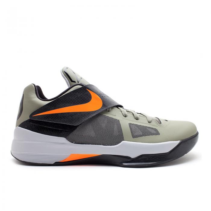 【 NIKE ZOOM KD 4 \u0027ROGUE GREEN\u0027 / RG GREEN TTL ORNG BLCK WLF GRY 】 望遠レンズ 緑 緑であること スニーカー メンズ ナイキ