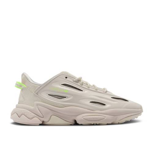 【 ADIDAS WMNS OZWEEGO CELOX 'TALC SIGNAL GREEN' / TALC SAND SIGNAL GREEN 】 アディダス 砂色 サンド 緑 グリーン スニーカー レディース｜スニケス