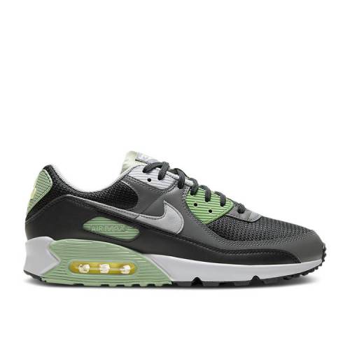 【 NIKE AIR MAX 90 'OIL GREEN' / OIL GREEN LIGHT SMOKE GREY BLACK 】 マックス 緑 グリーン 灰色 グレー 黒色 ブラック エアマックス スニーカー メンズ ナイキ|スニケス