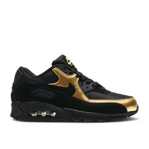 【 NIKE AIR MAX 90 ESSENTIAL 'BLACK GOLD' / BLACK BLACK METALLIC GOLD 】 マックス 黒色 ブラック ゴールド エアマックス スニーカー メンズ ナイキ｜スニケス