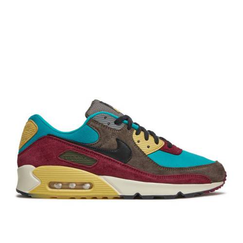 【 NIKE AIR MAX 90 NRG \u0027RIDGEROCK\u0027 / RIDGEROCK BLACK TURBO GREEN 】 マックス 黒いこと 黒いこと ターボ 緑 緑であること エア湖マックス スニーカー メンズ ナイキ