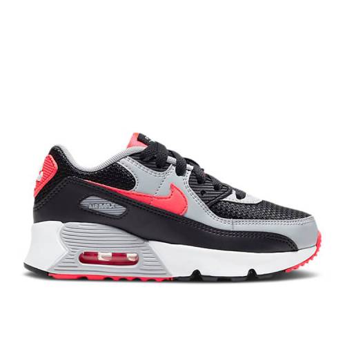 【 NIKE AIR MAX 90 LTR PS 'RADIANT RED' / BLACK WHITE WOLF GREY RADIANT 】 マックス 黒色 ブラック 白色 ホワイト 灰色 グレー エアマックス ジュニア キッズ ベビー マタニティ スニーカー ナイキ｜スニケス 26,455円