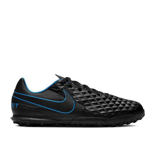 【 NIKE TIEMPO LEGEND 8 CLUB TF PS 'BLACK LIGHT PHOTO BLUE' / BLACK LIGHT PHOTO BLUE CYBER 】 ティエンポ レジェンド クラブ 黒色 ブラック 青色 ブルー ジュニア キッズ ベビー マタニティ スニーカー ナイキ|スニケス