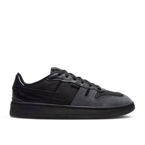 【 NIKE SQUASH TYPE GS 'BLACK ANTHRACITE' / BLACK ANTHRACITE 】 黒色 ブラック ジュニア キッズ ベビー マタニティ スニーカー ナイキ|スニケス