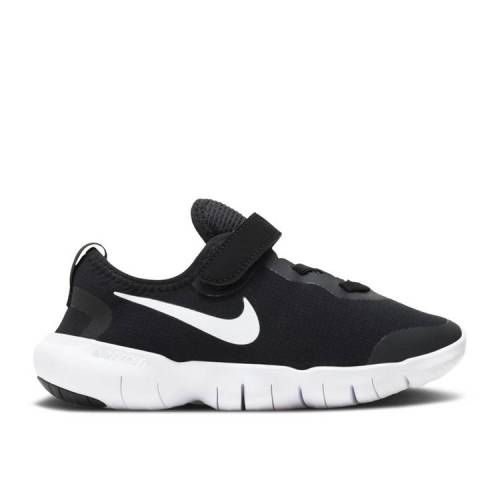 【 NIKE FREE RN 5.0 2020 PS 'BLACK WHITE' / BLACK WHITE ANTHRACITE VOLT 】 フリー 黒色 ブラック 白色 ホワイト ジュニア キッズ ベビー マタニティ スニーカー ナイキ