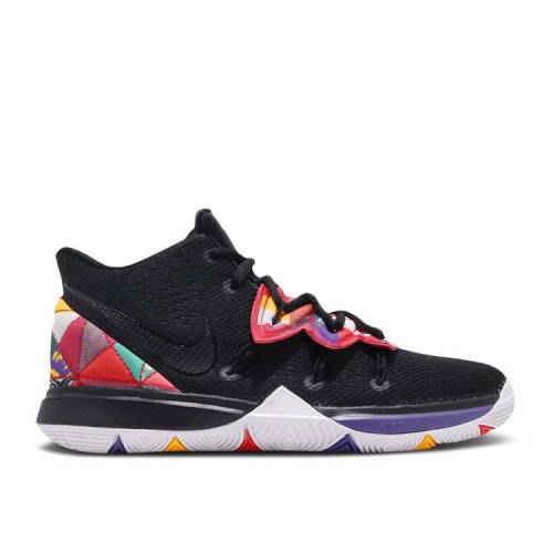 【 NIKE KYRIE 5 GS 'CHINESE NEW YEAR' / BLACK BLACK SUMMIT WHITE 】 カイリー 黒色 ブラック 白色 ホワイト ジュニア キッズ ベビー マタニティ スニーカー ナイキ｜スニケス