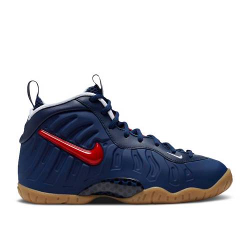 【 NIKE LITTLE POSITE PRO GS 'USA' / BLUE VOID WHITE GUM LIGHT BROWN 】 プロ 青色 ブルー 白色 ホワイト 茶色 ブラウン ジュニア キッズ ベビー マタニティ スニーカー ナイキ|スニケス