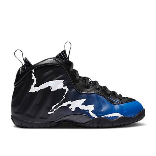 【 NIKE LITTLE POSITE ONE PS '1996 ALL-STAR GAME' / BLACK WHITE GAME ROYAL 】 黒色 ブラック 白色 ホワイト ゲーム ゲームロイヤル 青 ブルー ジュニア キッズ ベビー マタニティ スニーカー ナイキ|スニケス