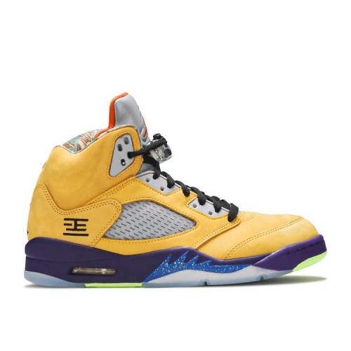 【 AIR JORDAN JORDAN 5 RETRO SE 'WHAT THE' / VARSITY MAIZE COURT PURPLE GHOST 】 ナイキ コート 紫 パープル エアジョーダン スニーカー メンズ|スニケス
