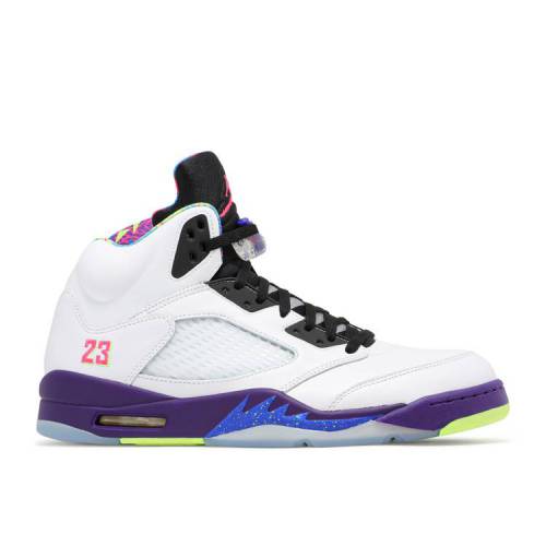 【 AIR JORDAN JORDAN 5 RETRO 'ALTERNATE BEL-AIR' / WHITE COURT PURPLE RACER PINK 】 ナイキ 白色 ホワイト コート 紫 パープル ピンク エアジョーダン BELAIR' スニーカー メンズ