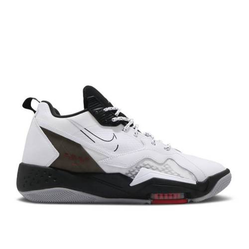 【 AIR JORDAN JORDAN ZOOM '92 'WHITE GYM RED' / WHITE BLACK GYM RED WOLF GREY 】 ナイキ ズーム 白色 ホワイト 黒色 ブラック 赤 レッド 灰色 グレー エアジョーダン スニーカー メンズ|スニケス