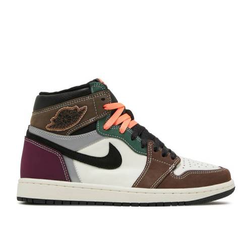 【 AIR JORDAN JORDAN 1 HIGH OG \u0027HAND CRAFTED\u0027 / BLACK ARCHAEO BROWN DARK 】 ナイキ ご機嫌 黒いこと 黒いこと 赤銅色 赤銅色 エアジョーダン スニーカー メンズ