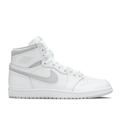 【 AIR JORDAN JORDAN 1 RETRO HIGH \u002785 OG \u0027NEUTRAL GREY\u0027 / WHITE NEUTRAL GREY 】 ナイキ ご機嫌 白いこと 白いこと 薄墨色 薄墨色 エアジョーダン スニーカー メンズ