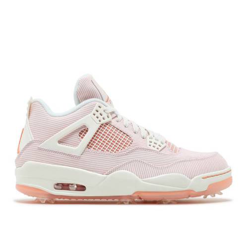 【 AIR JORDAN JORDAN 4 GOLF NRG 'SEERSUCKER' / SAIL APRICOT AGATE 】 ナイキ ゴルフ エアジョーダン スニーカー メンズ|スニケス