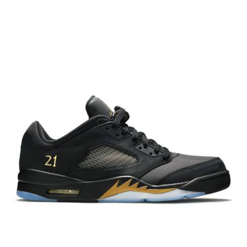 【 AIR JORDAN JORDAN 5 RETRO LOW WINGS \u0027CLASS OF 2020-21\u0027 / BLACK METALLIC GOLD 】 ナイキ 黒いこと 黒いこと ゴールド エアジョーダン 202021\u0027 スニーカー メンズ