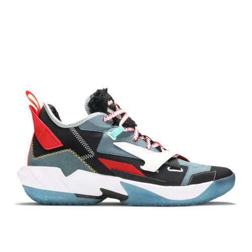 【 AIR JORDAN FACETASM X JORDAN WHY NOT ZER0.4 PREMIUM 'SMOKEY BLUE' / BLACK WHITE SMOKEY BLUE 】 ナイキ プレミアム 黒色 ブラック 白色 ホワイト 青色 ブルー エアジョーダン スニーカー メンズ