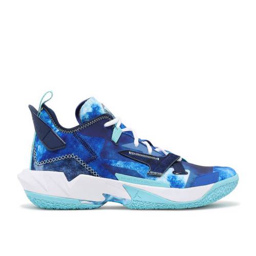 【 AIR JORDAN JORDAN WHY NOT ZER0.4 'TRUST & LOYALTY' / HYPER ROYAL BLUE VOID WHITE 】 ナイキ 青色 ブルー 白色 ホワイト エアジョーダン スニーカー メンズ｜スニケス