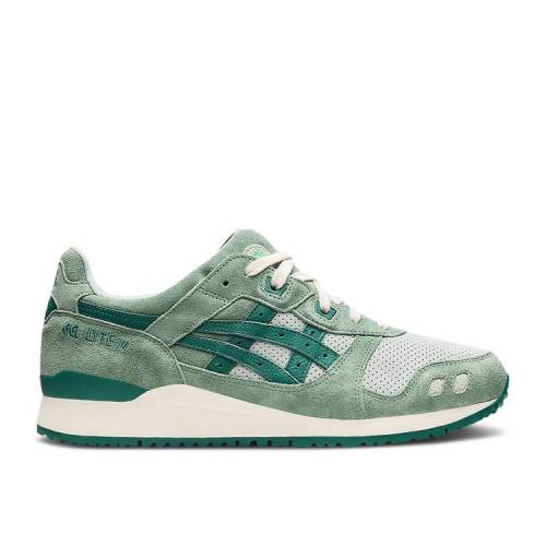 【 ASICS GEL LYTE 3 OG 'CHANGING OF THE SEASONS PACK - MOMIJIGARI NATSU' / LICHEN ROCK EDIBLE MOSS 】 スニーカー メンズ アシックス|スニケス