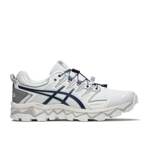 【 ASICS CHEMIST CREATIONS X GEL FUJITRABUCO 7 \u0027ARCTIC BLUE SMOKE\u0027 / BLUE SMOKE ARCTIC BLUE 】 青味 青み スニーカー メンズ アシックス