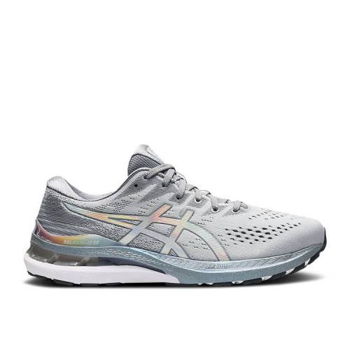 【 ASICS GEL KAYANO 28 'PLATINUM' / GLACIER GREY WHITE 】 灰色 グレー 白色 ホワイト スニーカー メンズ アシックス|スニケス