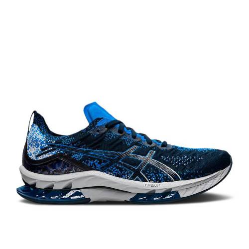 【 ASICS KINSEI BLAST \u0027FRENCH BLUE\u0027 / FRENCH BLUE ELECTRIC BLUE 】 ブラジャー同盟罷業 青味 青味 スニーカー メンズ アシックス