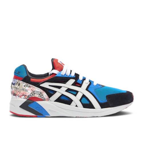【 ASICS PENSOLE X GEL DS TRAINER 'TUNA BLUE' / TUNA BLUE GLACIER GREY 】 トレーナー 青色 ブルー 灰色 グレー スニーカー メンズ アシックス|スニケス