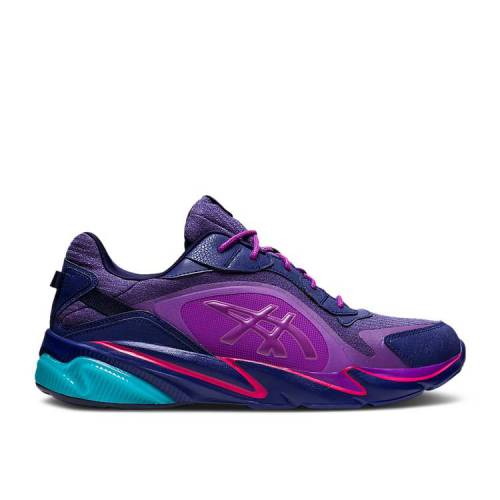 【 ASICS PENSOLE X GEL MIQRUM 'INDIGO BLUE PURPLE' / INDIGO BLUE BLUE PURPLE 】 青色 ブルー 藍色 インディゴ 紫 パープル スニーカー メンズ アシックス