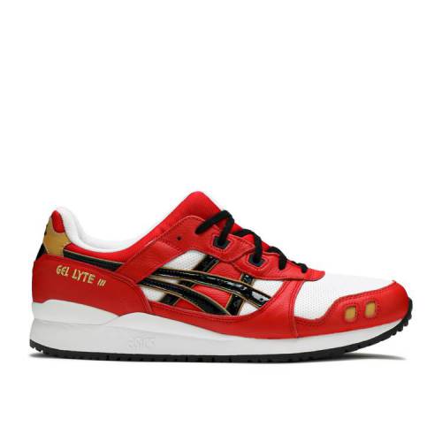 【 ASICS GEL LYTE 3 OG 'RED DARUMA' / CLASSIC RED BLACK 】 クラシック 赤 レッド 黒色 ブラック スニーカー メンズ アシックス｜スニケス