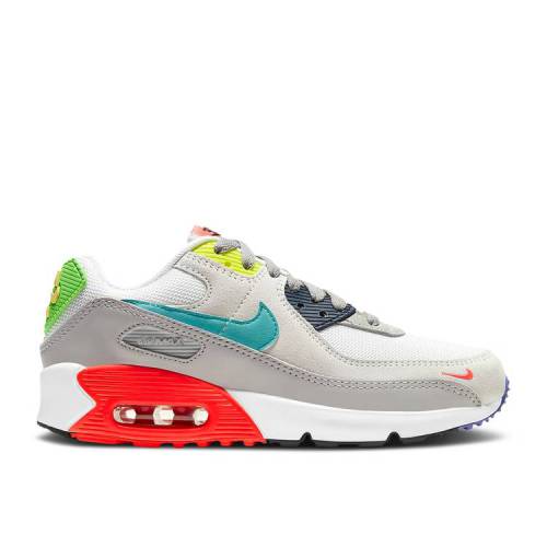 【 NIKE AIR MAX 90 GS 'EVOLUTION OF ICON' / PEARL GREY SUMMIT WHITE BLACK 】 マックス パール 灰色 グレー 白色 ホワイト 黒色 ブラック エアマックス ジュニア キッズ ベビー マタニティ スニーカー ナイキ|スニケス