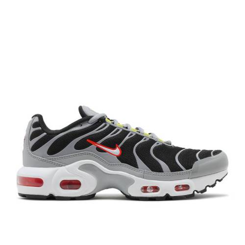 【 NIKE AIR MAX PLUS GS 'DARK SMOKE GREY' / DARK SMOKE GREY LIGHT SMOKE GREY 】 マックス 灰色 グレー エアマックスプラス ジュニア キッズ ベビー マタニティ スニーカー ナイキ｜スニケス
