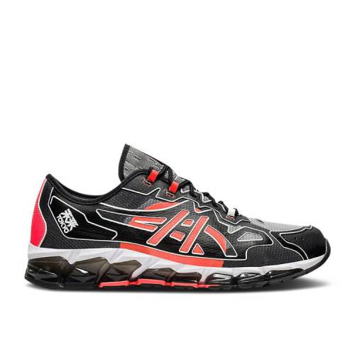 【 ASICS GEL QUANTUM 360 6 'BLACK SUNRISE RED' / BLACK SUNRISE RED 】 黒色 ブラック 赤 レッド スニーカー メンズ アシックス