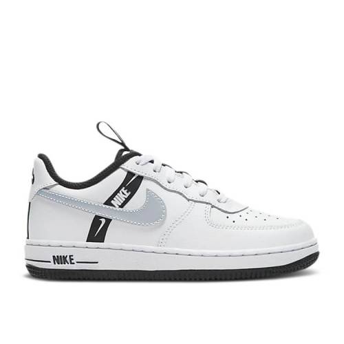【 NIKE FORCE 1 LV8 KSA PS 'WHITE REFLECT SILVER' / WHITE REFLECT SILVER BLACK 】 白色 ホワイト 銀色 シルバー 黒色 ブラック ジュニア キッズ ベビー マタニティ スニーカー ナイキ｜スニケス
