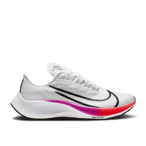 【 NIKE AIR ZOOM PEGASUS 37 GS 'OMBRE' / WHITE FLASH CRIMSON HYPER VIOLET 】 ズーム ペガサス 白色 ホワイト クリムゾン 紫 バイオレット ズームペガサス ジュニア キッズ ベビー マタニティ スニーカー ナイ|スニケス