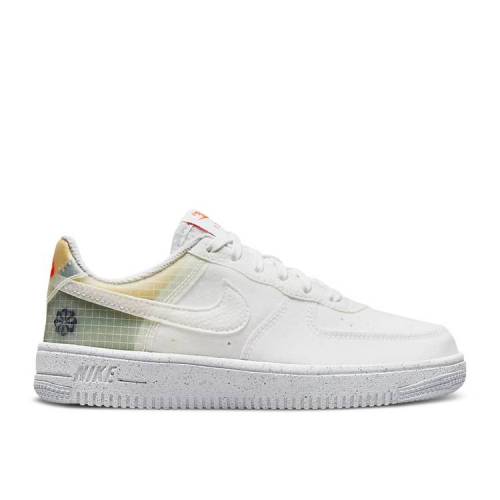 【 NIKE FORCE 1 CRATER PS 'MOVE TO ZERO - WHITE ORANGE' / WHITE ORANGE WHITE 】 ゼロ 白色 ホワイト 橙 オレンジ ジュニア キッズ ベビー マタニティ スニーカー ナイキ