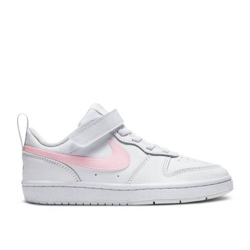 【 NIKE COURT BOROUGH LOW 2 PS 'WHITE ARCTIC PUNCH' / WHITE LIGHT ARMORY BLUE PURE 】 コート 白色 ホワイト 青色 ブルー ピュア コートバーロウ ジュニア キッズ ベビー マタニティ スニーカー ナイキ｜スニケス