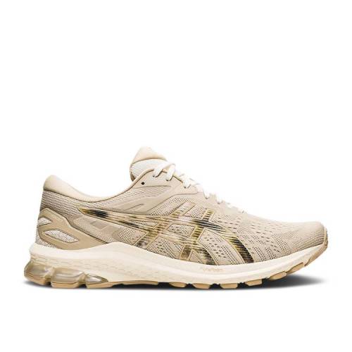 【 ASICS GT 1000 10 \u0027EARTH DAY\u0027 / CREAM PUTTY 】 皮膚軟化剤 スニーカー メンズ アシックス スニーカー-メンズ靴