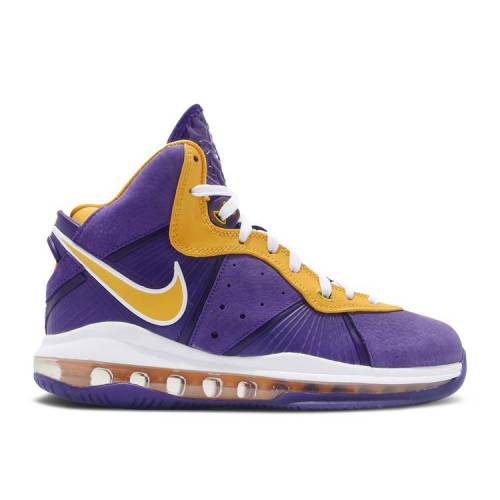【 NIKE LEBRON 8 GS 'LAKERS' / COURT PURPLE COURT PURPLE 】 レブロン コート 紫 パープル ジュニア キッズ ベビー マタニティ スニーカー ナイキ|スニケス
