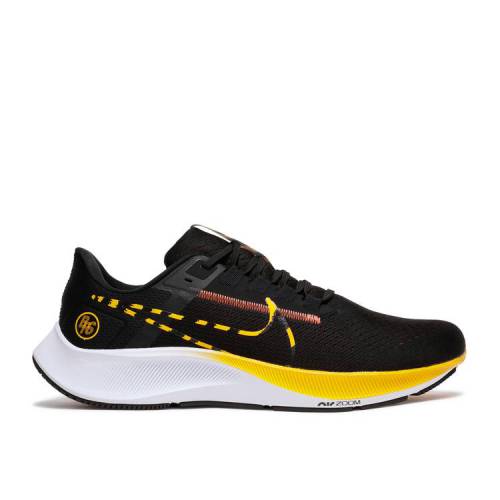 【 NIKE AIR ZOOM PEGASUS 38 \u0027BLACK UNIVERSITY GOLD\u0027 / BLACK WHITE ORANGE UNIVERSITY 】 望遠レンズ ペガサス 黒いこと 黒いこと 白いこと 白いこと 橙 オレンジ色 望遠レンズペガサス スニーカー メンズ ナイキ メンズ靴-靴-スニーカー