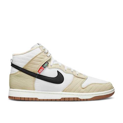 【 NIKE DUNK HIGH NEXT NATURE 'TOASTY - RATTAN' / RATTAN SUMMIT WHITE SAIL BLACK 】 ダンク ハイ 白色 ホワイト 黒色 ブラック ダンクハイ スニーカー メンズ ナイキ