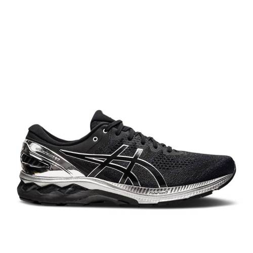 【 ASICS GEL KAYANO 27 PLATINUM 'BLACK PURE SILVER' / BLACK PURE SILVER 】 プラチナム ピュア 黒色 ブラック 銀色 シルバー スニーカー メンズ アシックス