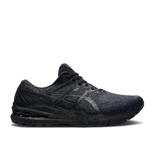 【 ASICS GT 2000 10 2E WIDE 'TRIPLE BLACK' / BLACK BLACK 】 黒色 ブラック スニーカー メンズ アシックス