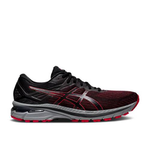 【 ASICS GT 2000 9 BLACK CLASSIC RED / BLACK CLASSIC RED 】 クラシック 黒色 ブラック 赤 レッド スニーカー メンズ アシックス