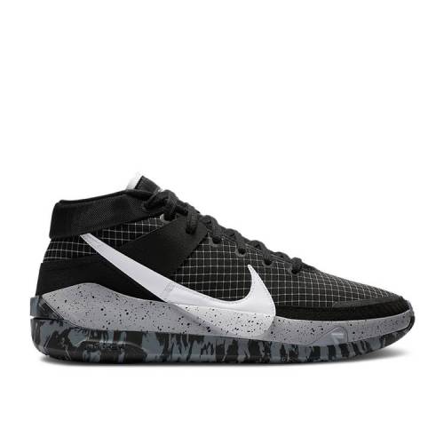 【 NIKE KD 13 \u0027OREO\u0027 / BLACK WHITE WOLF GREY 】 サー青少年 黒いこと 黒いこと 白いこと 白いこと 薄墨色 薄墨色 スニーカー メンズ ナイキ メンズ靴-靴-スニーカー