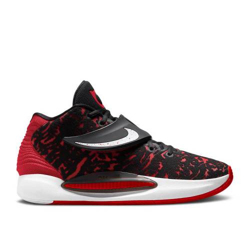【 NIKE KD 14 'BRED' / BLACK WHITE UNIVERSITY RED 】 黒色 ブラック 白色 ホワイト 赤 レッド スニーカー メンズ ナイキ|スニケス