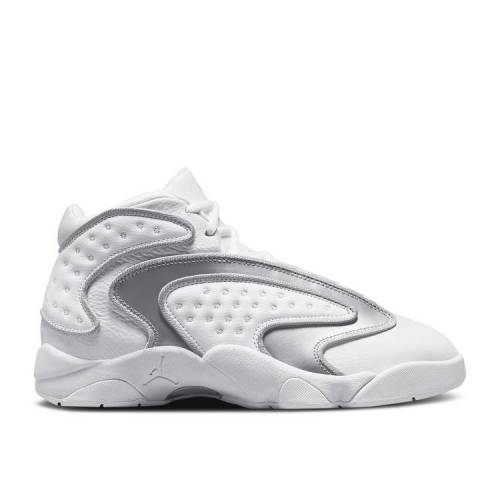 【 AIR JORDAN WMNS JORDAN OG WHITE METALLIC SILVER / WHITE WHITE METALLIC SILVER 】 ナイキ 白色 ホワイト 銀色 シルバー エアジョーダン スニーカー レディース