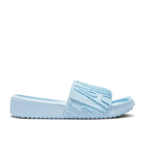 【 AIR JORDAN WMNS JORDAN NOLA SLIDE \u0027CELESTINE BLUE\u0027 / CELESTINE BLUE CELESTINE BLUE 】 ナイキ サンダル 青味 青み エアジョーダン スニーカー レディース