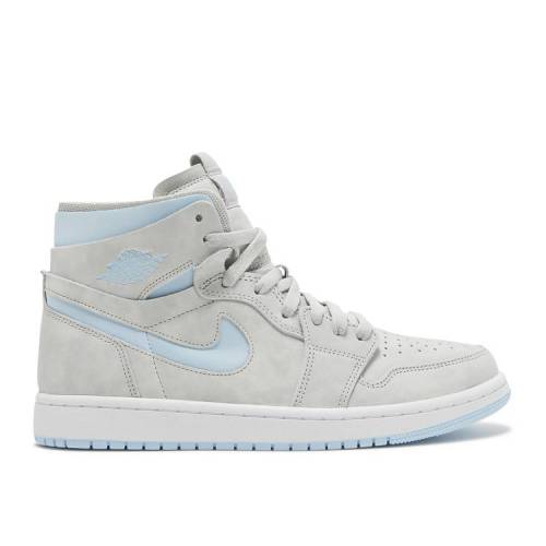 【 AIR JORDAN WMNS JORDAN 1 HIGH ZOOM COMFORT \u0027COOL GREY LIGHT BLUE\u0027 / COOL GREY LIGHT BLUE 】 ナイキ 御機嫌 望遠レンズ 薄墨色 薄墨色 冷やりとした 青碧 青碧 エアジョーダン スニーカー レディース